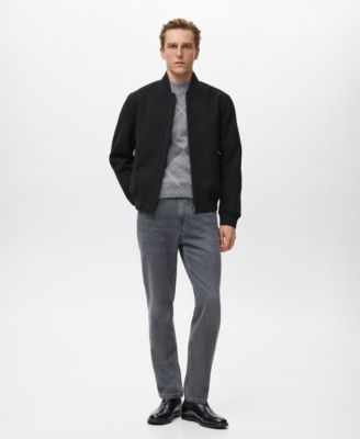 Men's Bomber Zip Jacket