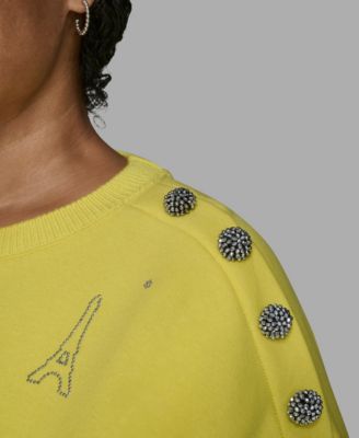 Women's Plus Size Knit Long-Sleeve Sweater