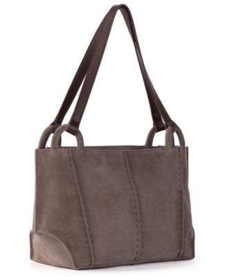 Los Feliz Leather Zipper Satchel Bag