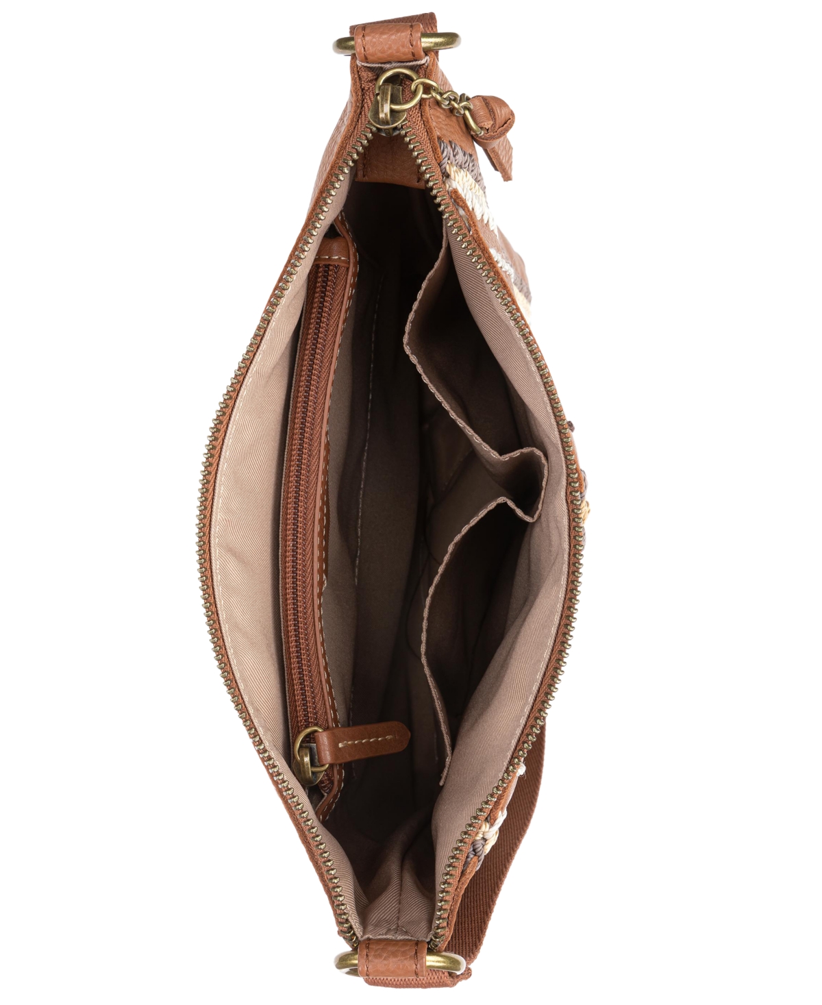 The Sak Women's Lucia Leather Crossbody Bag In Brown