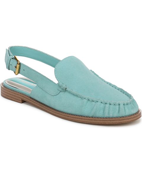 Женские туфли Franco Sarto Sully Round Toe Slingback, цвет: Аквамариновый кожаный