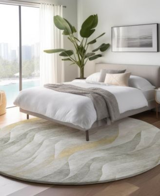 Pacifica PA3 8'x8' Round Area Rug