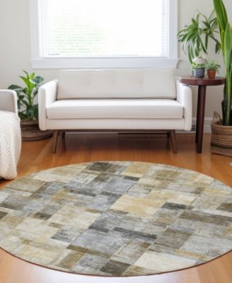 Ravenna RN4 8'x8' Round Area Rug