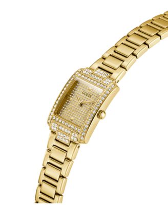 Women's Gold-Tone Glitz Analog Watch, 23mm