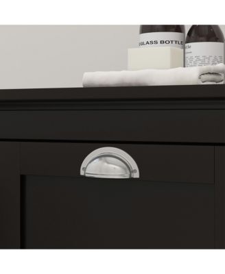 Tilt-Out Laundry Sorter Bathroom Cabinet,