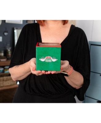 Friends Central Perk Tin Storage Box Cube Organizer with Lid | 4 Inches