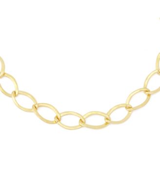 Gold Link Collar Necklace