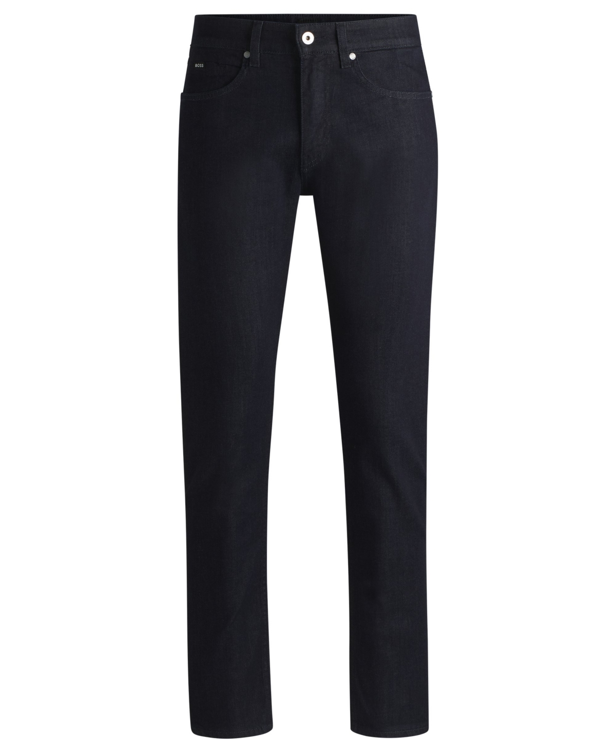 Hugo Boss Boss By  Men's Stretch Denim Delaware Slim-fit Jeans In Blue