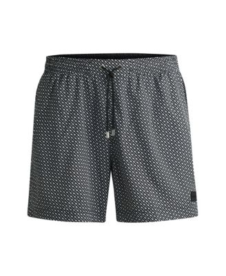 Men's Monogram-Print Swim Shorts