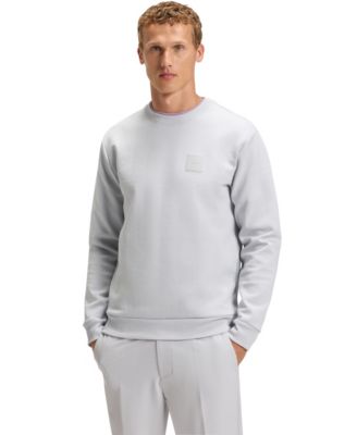 Hugo Boss - Men’s Drop-Needle Stitching Regular-Fit Sweatshirt