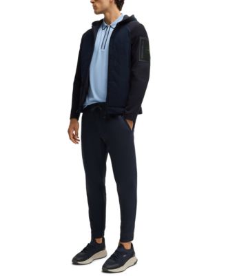 Men's Padded Front Knitted Jacket