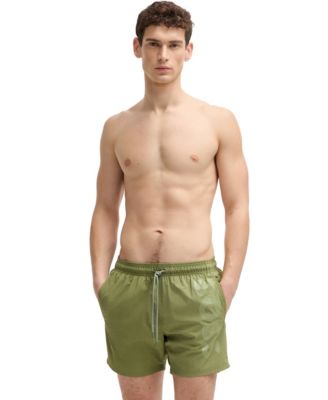 Hugo Boss - Men's Contrast-Logo Swim Shorts