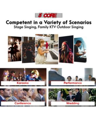 Microphone XLR Dynamic Karaoke Singing Handheld Microfono Professional Vocal DJ Music Mic - 2PCS