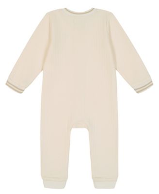 Baby Boys' Cable-Knit Zip-Front Coverall