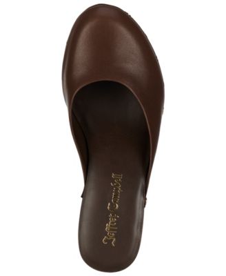 Women's Cloguette Wooden Platform Slip-On Clogs