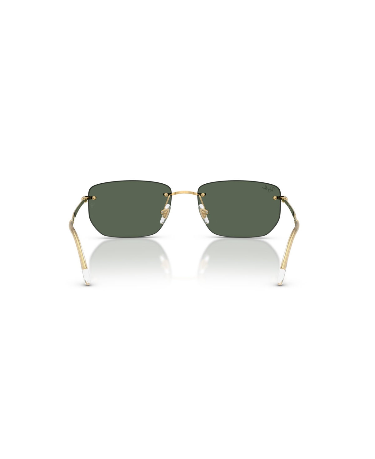 Ray Ban Unisex Geometric Sunglasses, Rb3768 In Green