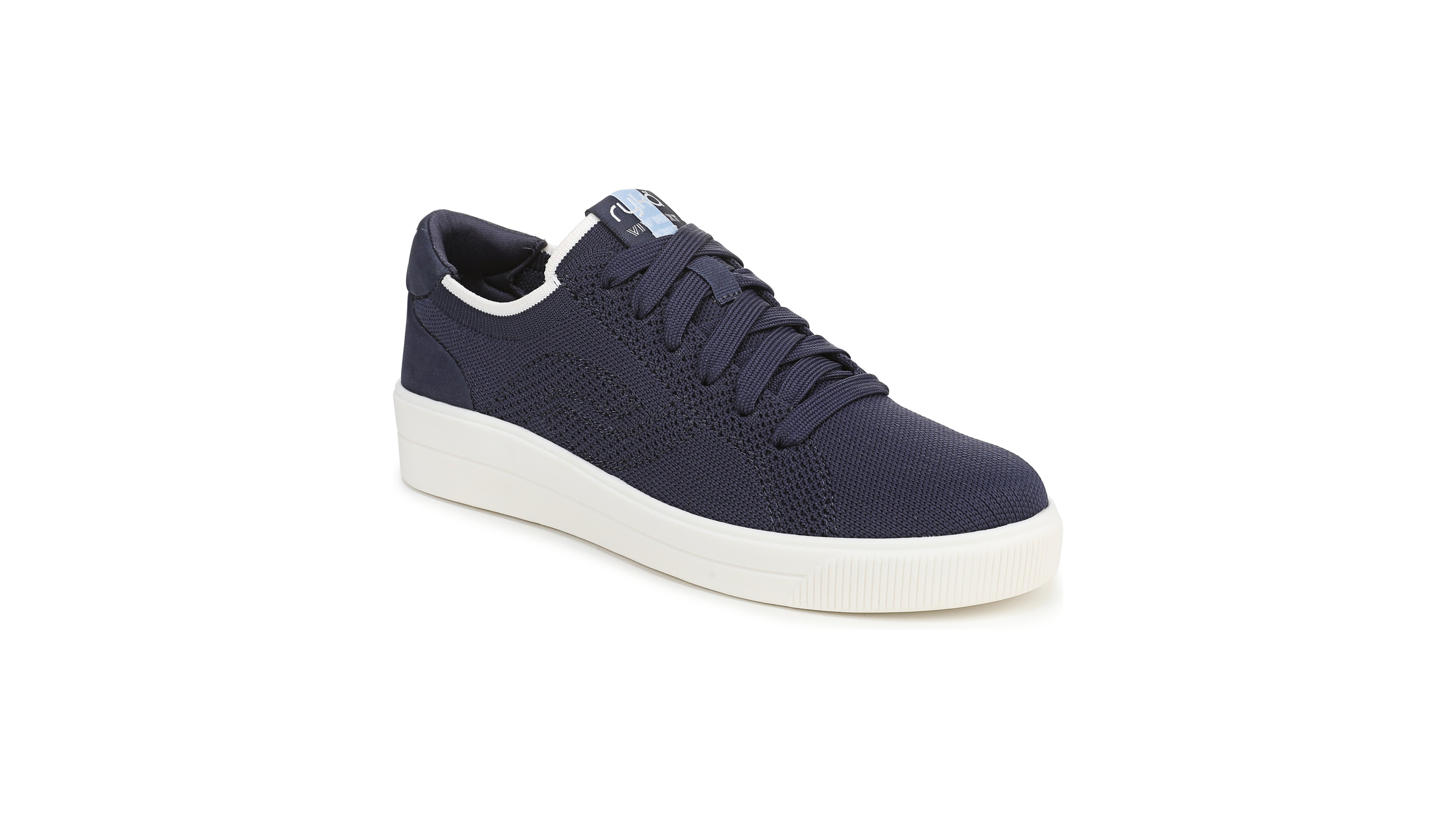 Ryka Women's Viv Next Knit Court Inspired Lace Up Sneakers