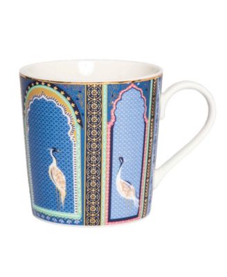 Sara Miller India Assorted Mugs, Set of 4