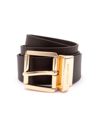 Michael Kors Leather Reversible Belt, 38mm - Macy