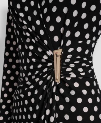 Women's Long-Sleeve Knee Length Dress