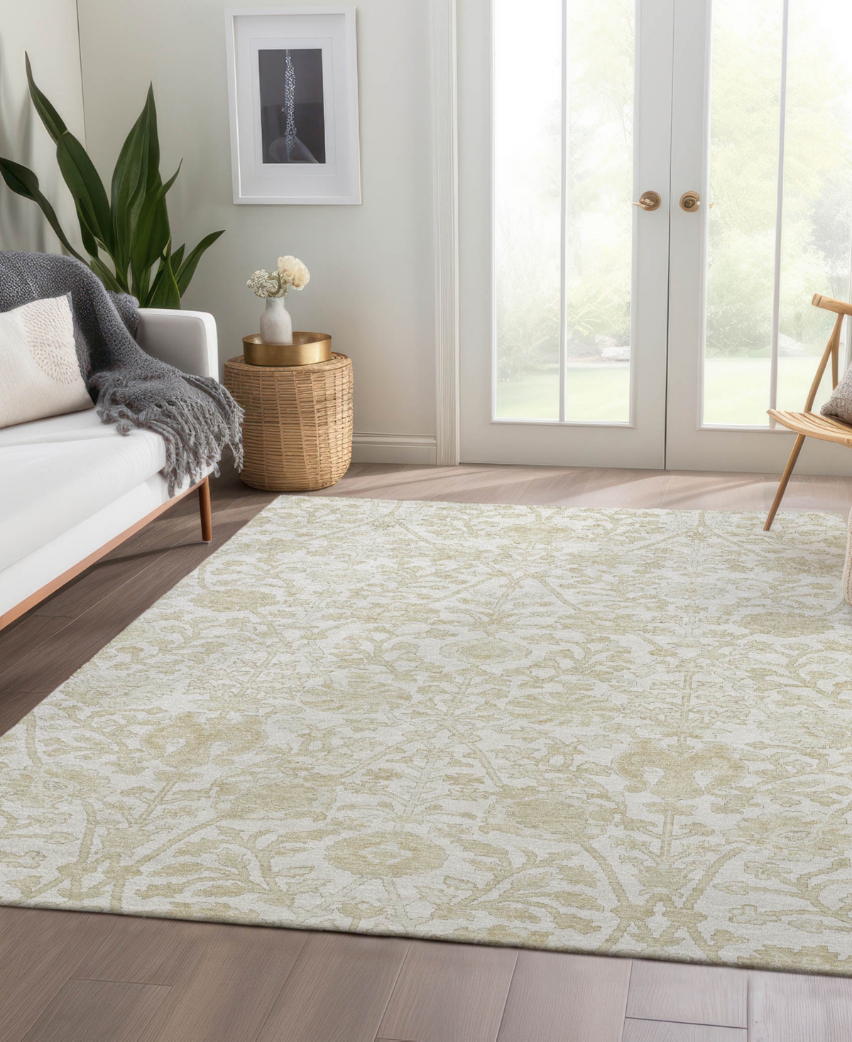 Dalyn Solace Sl8 10'x14' Area Rug In Neutral