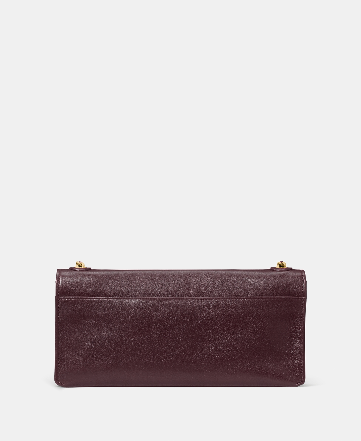 Kate Spade Deco Fine Grain Leather Soft Shoulder Bag In Burgundy