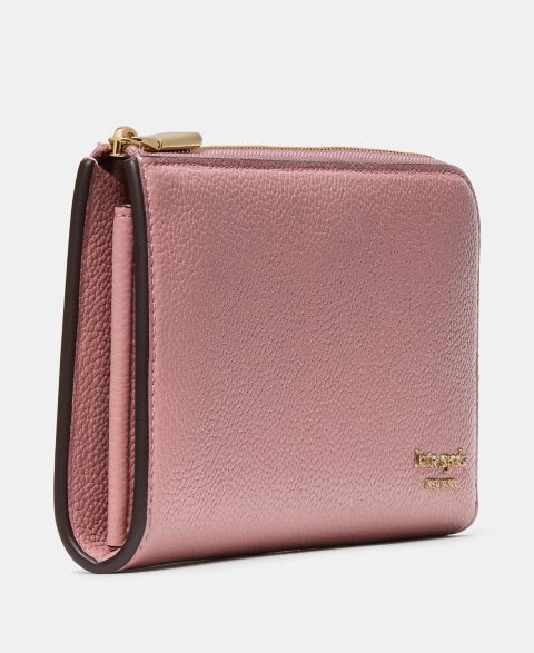 kate spade new york Devin Pebbled Leather Mini Slim Bifold Wallet