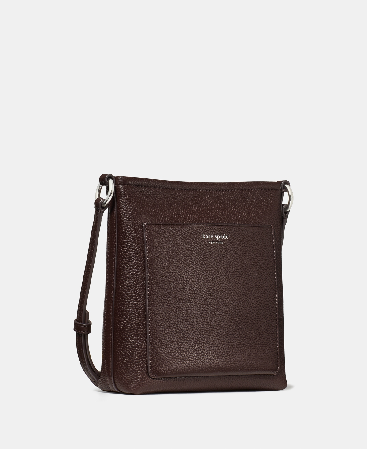 Kate Spade Ava Pebbled Leather Mini Crossbody Bag In Brown
