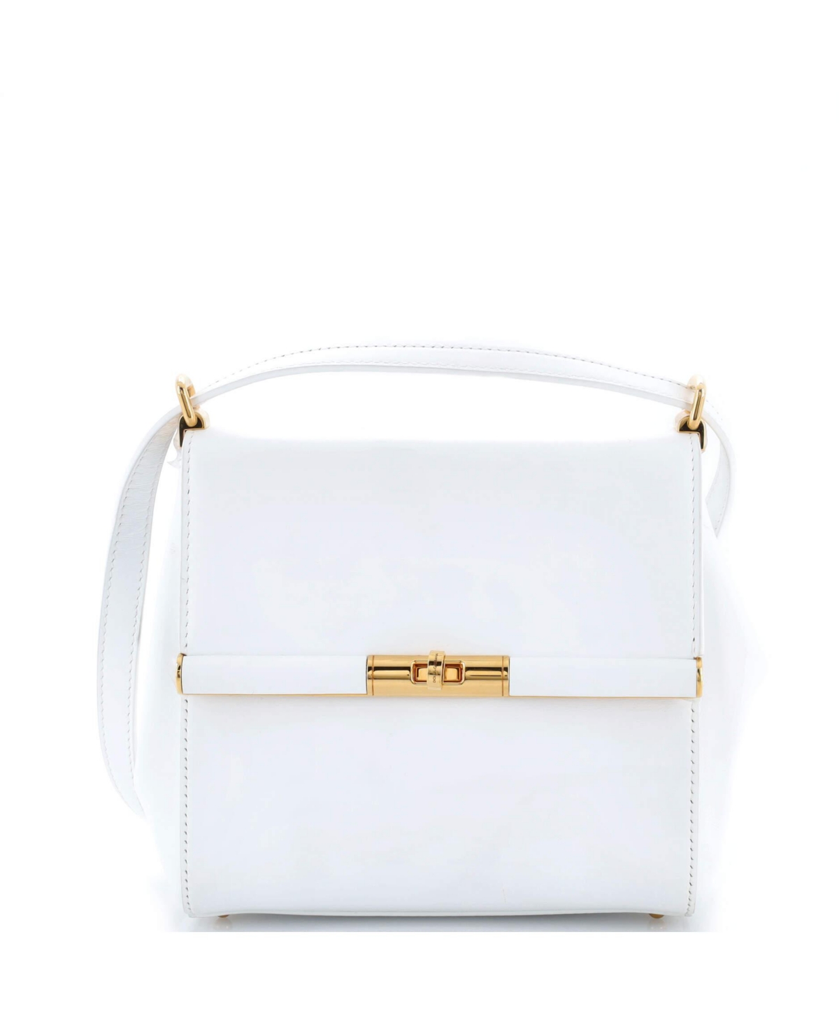 Pre-Owned Dolce & Gabbana Marlene City Flap Bag Leather