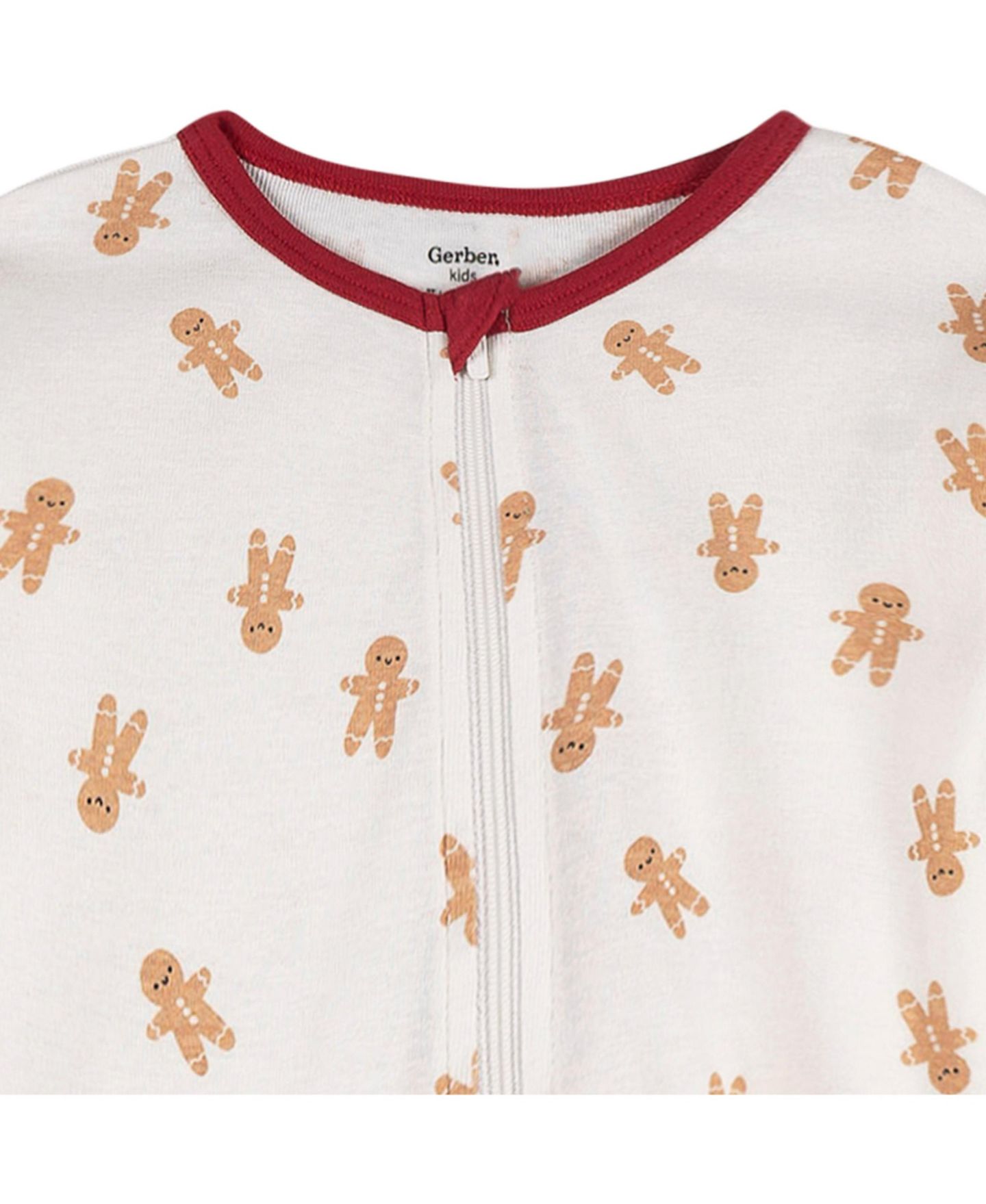 Пижама Fitting, с закрытыми ножками, 2 предмета — Gerber, цвет: Gingerbread — фото 7