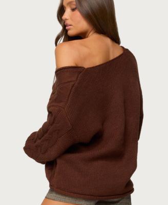 Women's Inga Oversized Cable Knit Sweater