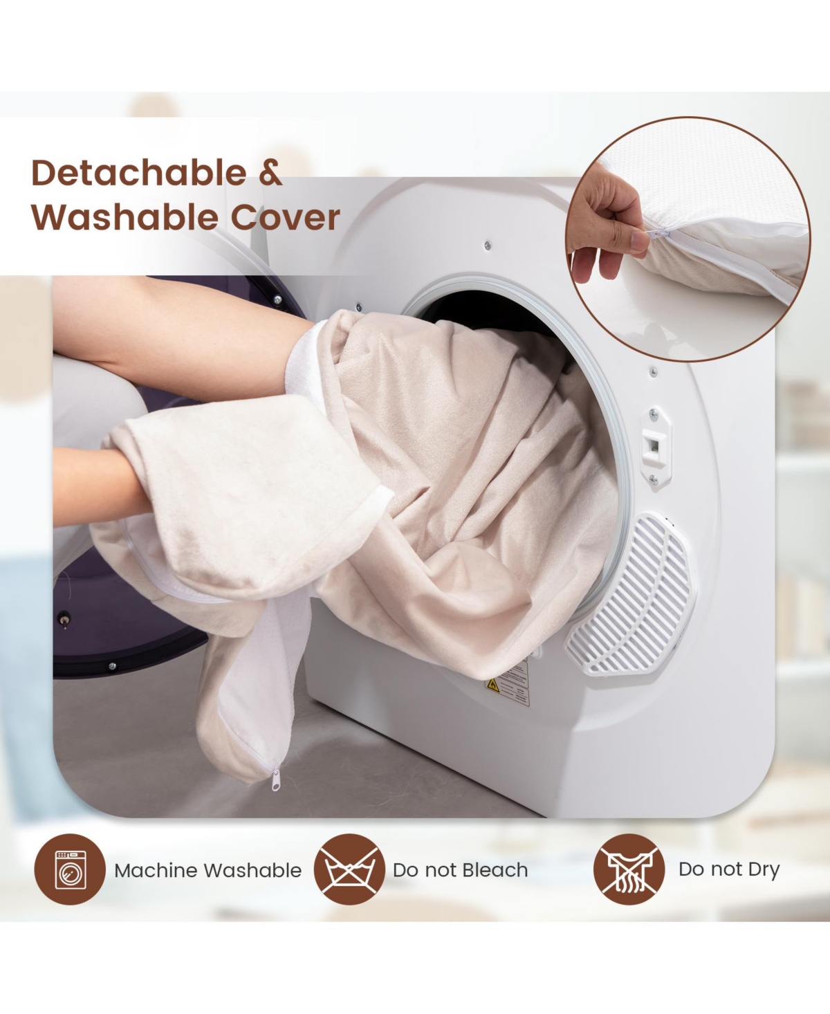 Sugift Orthopedic Dog Bed with Memory Foam Support for Large Dogs