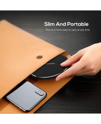 Fast Wireless Charger 15W, Charging Pad Compatible with iPhone 13/12/12 Pro Max/11/XR/X, Samsung Galaxy S21/S20 Ultra/S10/S9