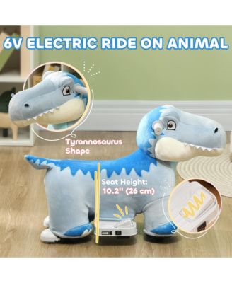 6V Kids Electric Ride on Animal with Music Forward,