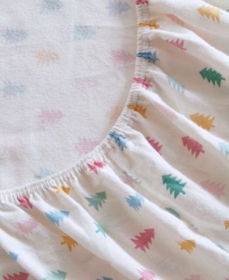 Novelty Printed Flannel 3-Pc. Sheet Set, Twin XL