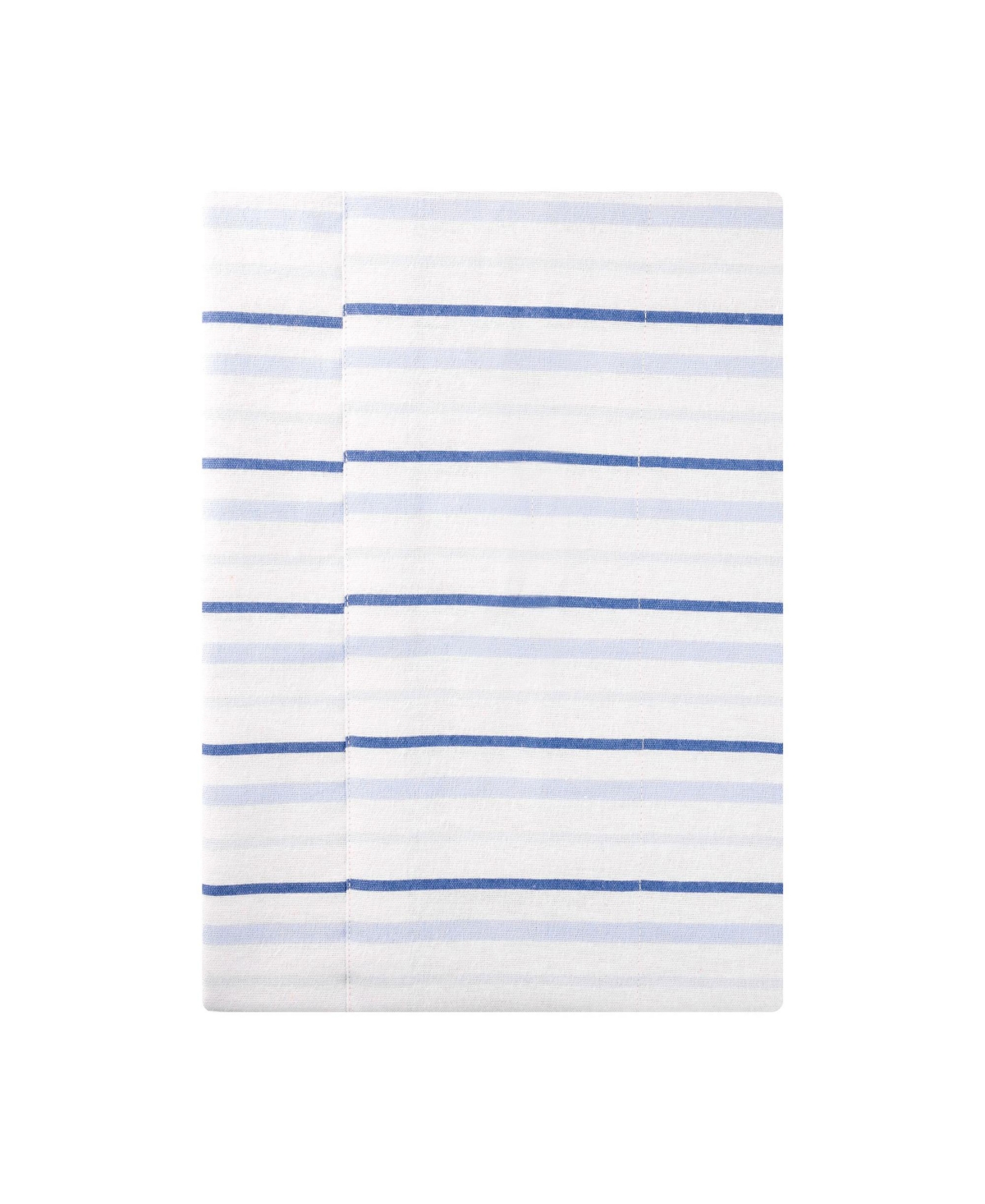 Hudson Baby Cotton Flannel Burp Cloths 4-Pack, Little Sea Turtle, One Size