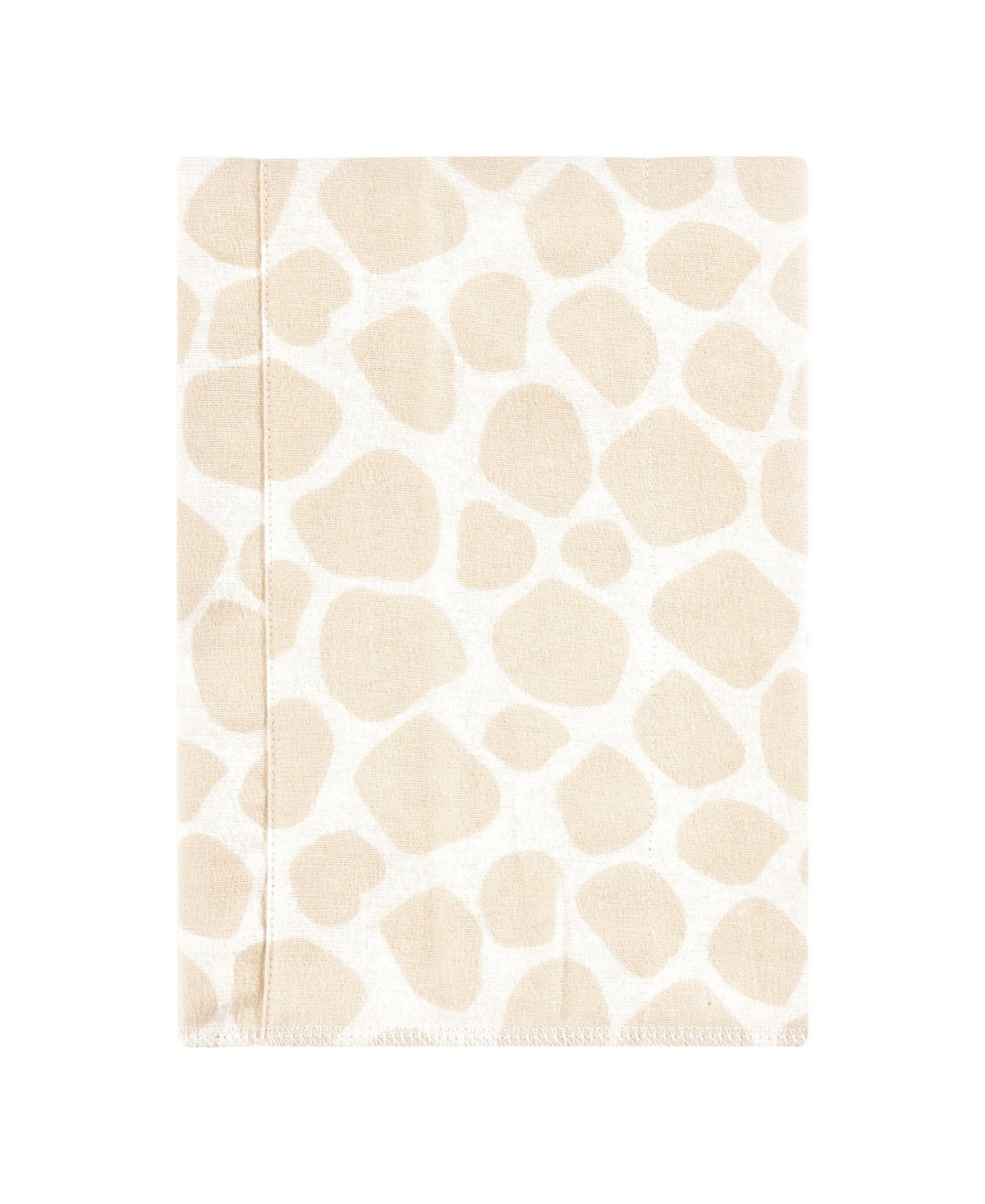 Hudson Baby Cotton Flannel Burp Cloths -Pack, Wild Leaf Safari