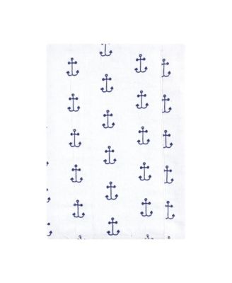 Cotton Flannel Burp Cloths 4-Pack, Sunshine And Sailboats