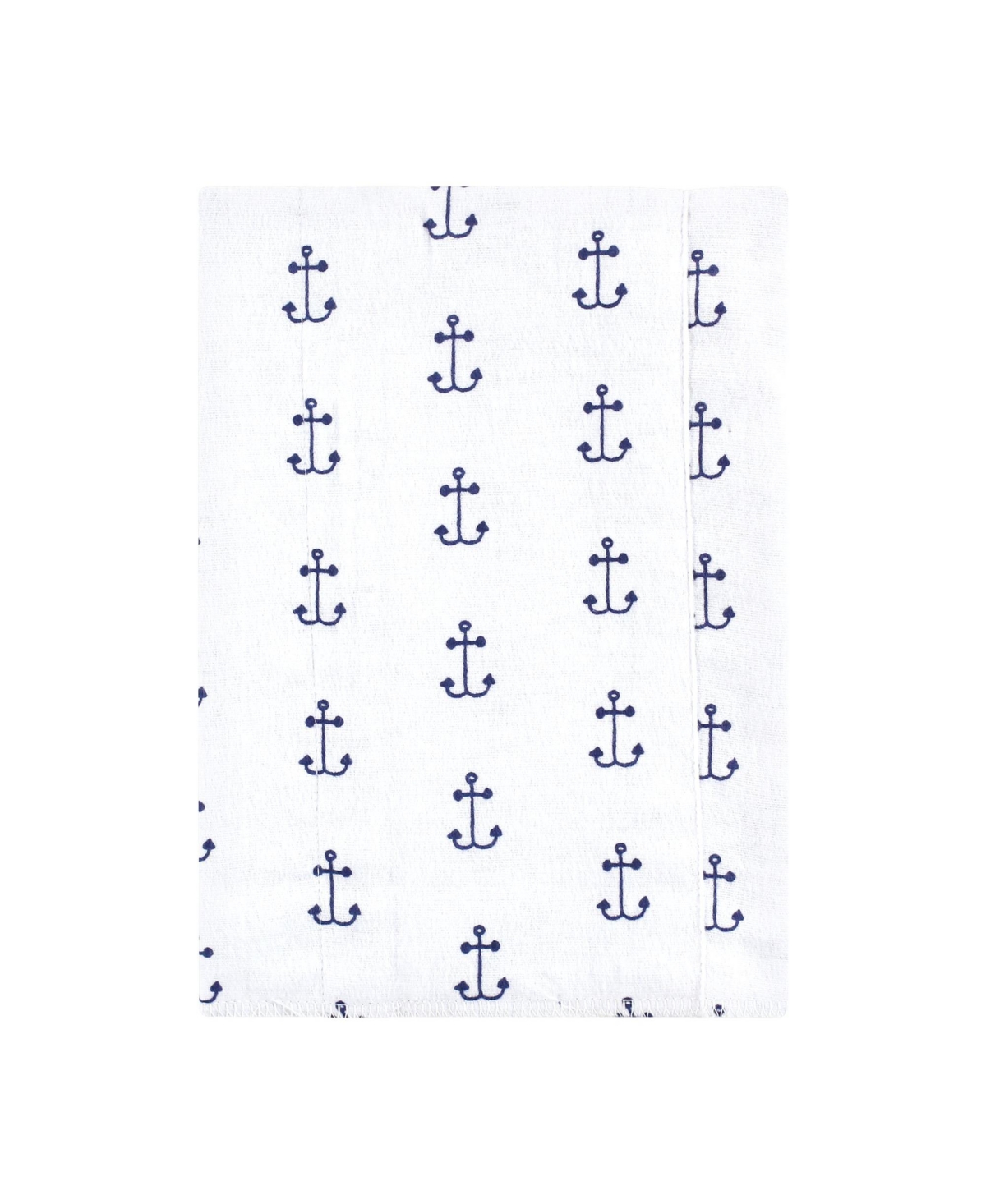 Hudson Baby Cotton Flannel Burp Cloths -Pack, Sunshine And Sailboats