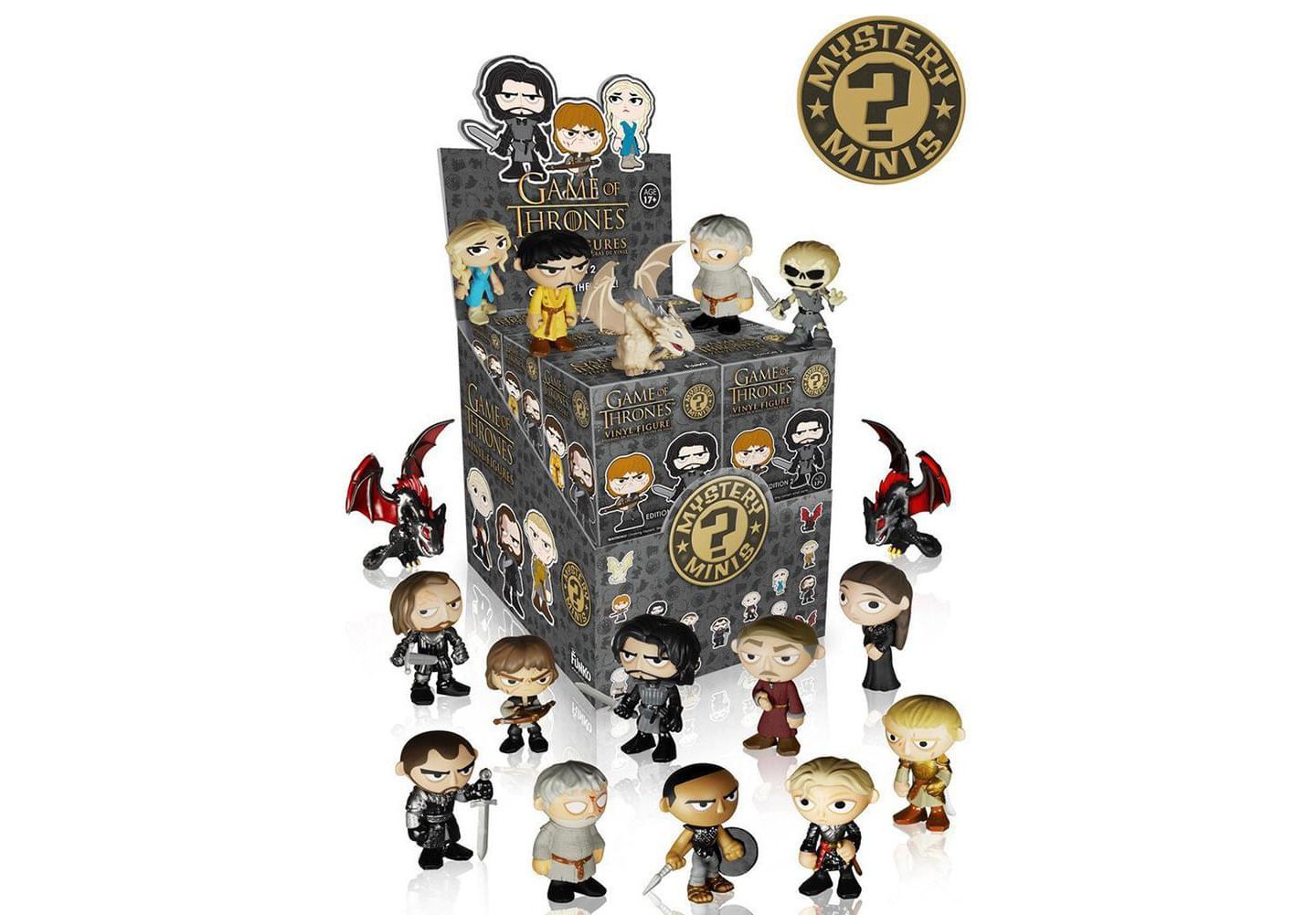 Детская фигурка Funko Game of Thrones Series 2 Blind Box 2.5" Vinyl Mini-Figure, 1-Piece, 14 Years & Up — фото 1