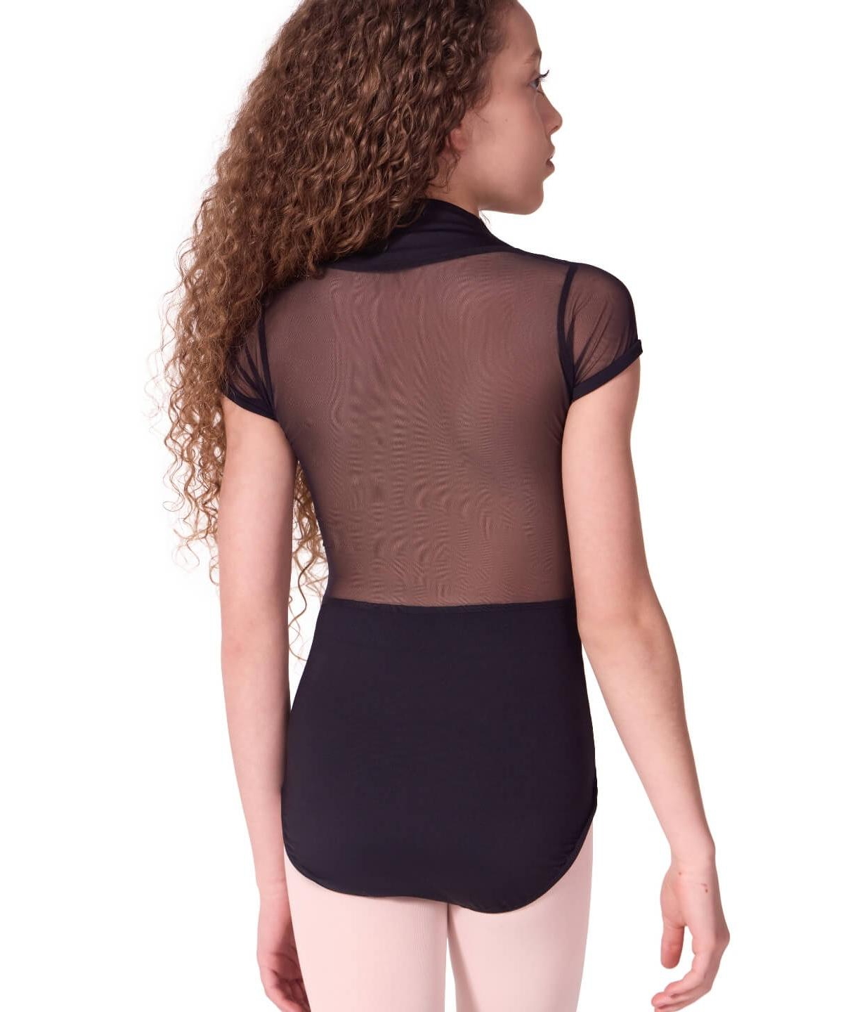 Capezio Juniors' Soft Elegance Corset Short Sleeve Leotard - Tween