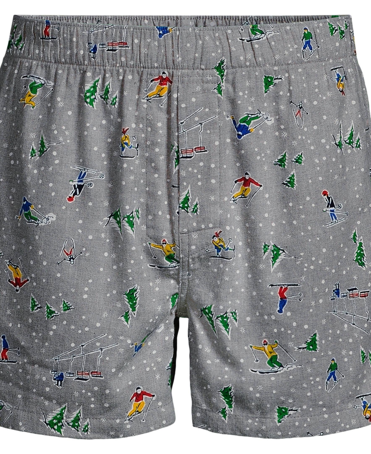 Lands' End Men's Classic Fit Flannel Boxers