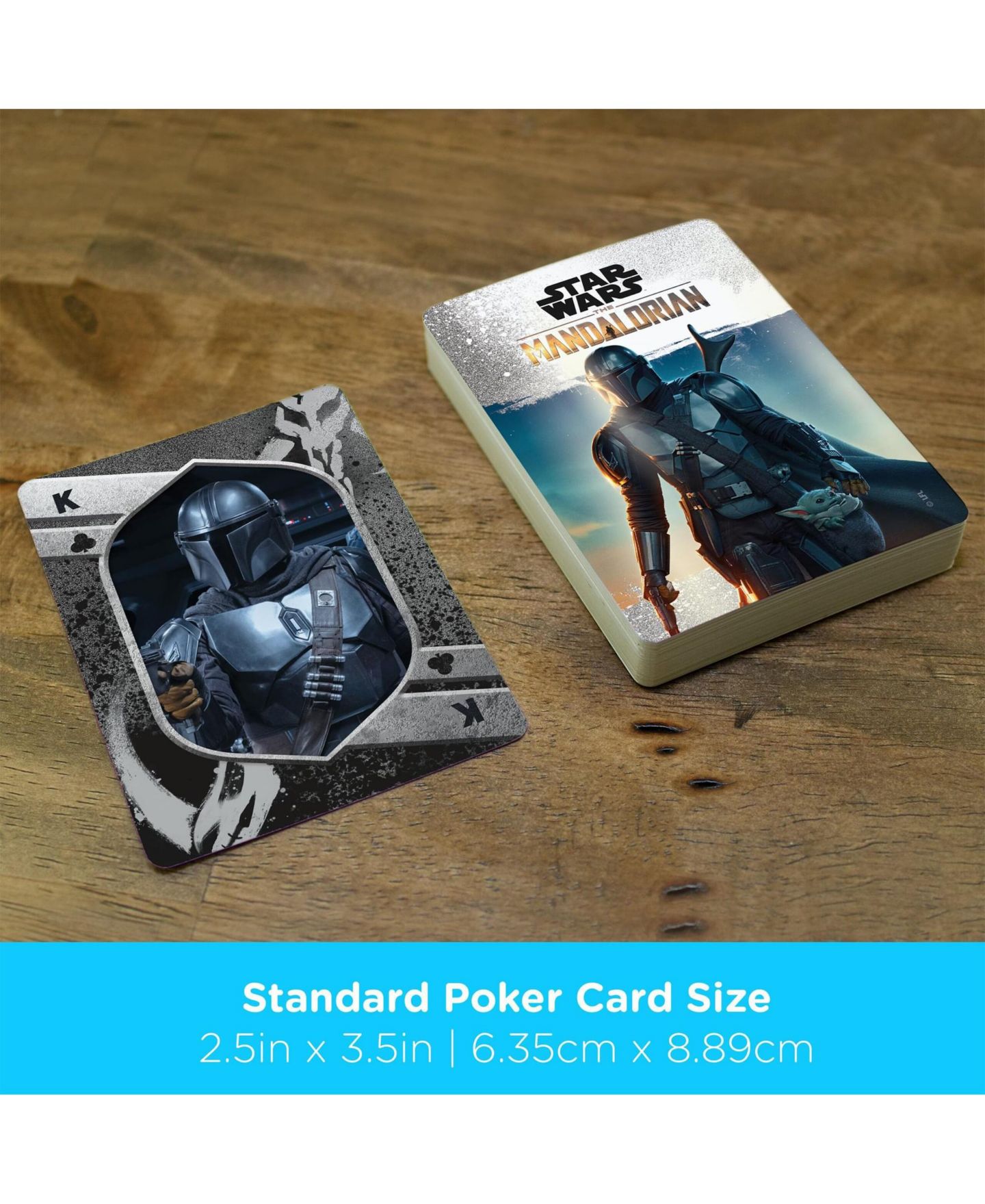 Игральные карты NMR Distribution Star Wars The Mandalorian, 2 сезон, 54 карты, от 3 лет — фото 6