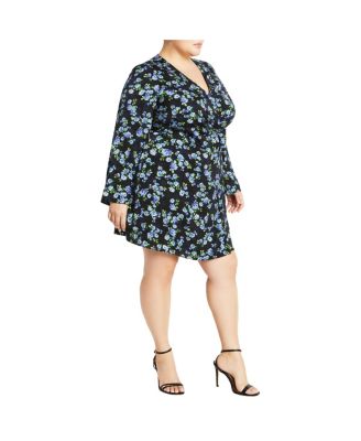 Plus Size Lenna Print Dress