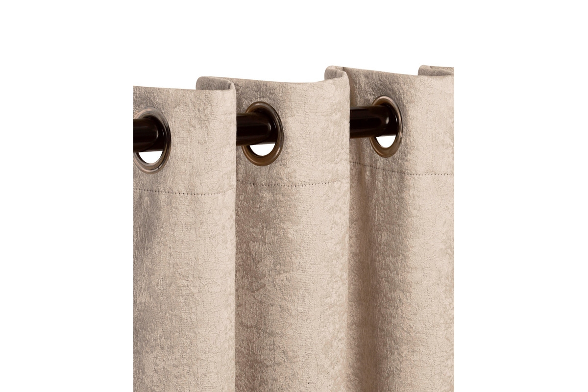 Superior Senna Textured Blackout Curtain Set of 2 Panels