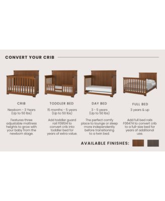 Redmond 4-in-1 Convertible Crib