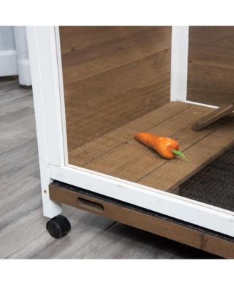 Small Rabbit Cage, Desk and Side Table Sized, Waterproof