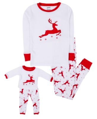 Toddler Matching Doll Cotton Holiday Pajamas