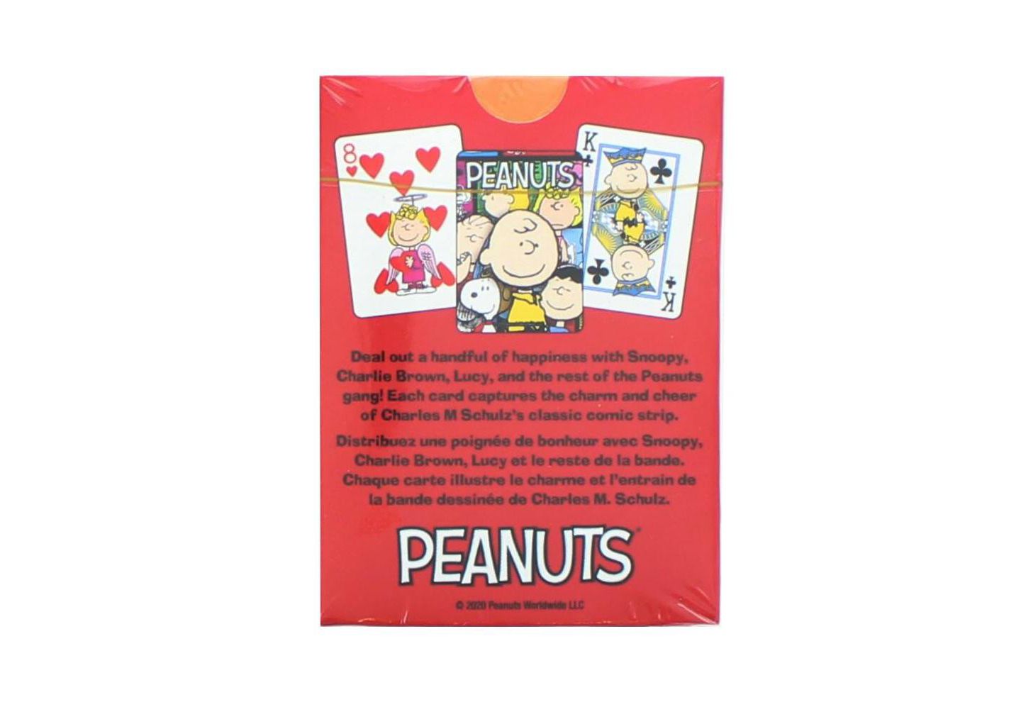 Детские игрушки NMR Distribution Peanuts Cast Playing Cards 52 Card Deck + 2 Jokers — фото 2