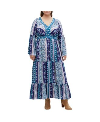 Women's Plus Size Earth Angel Maxi Dress